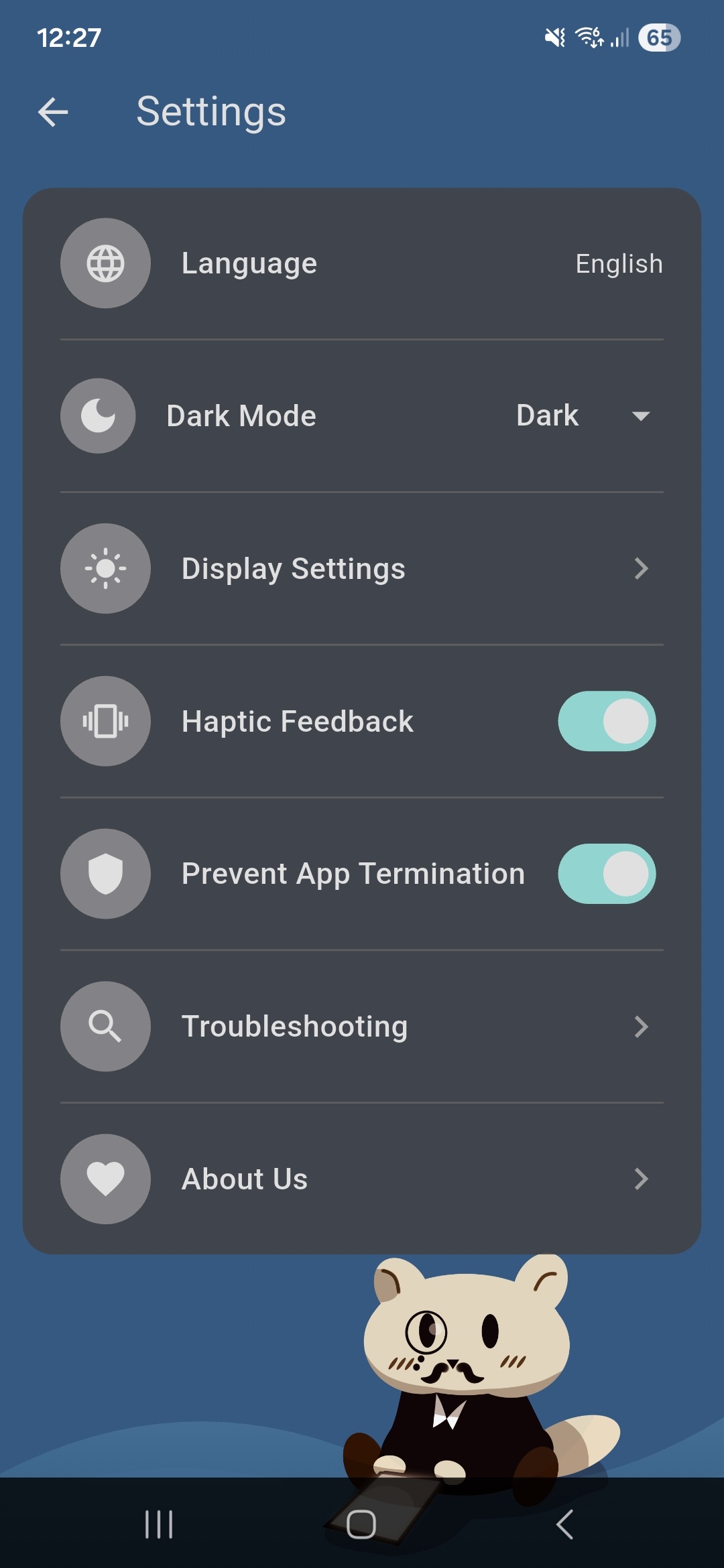 Vigil app screenshot 3